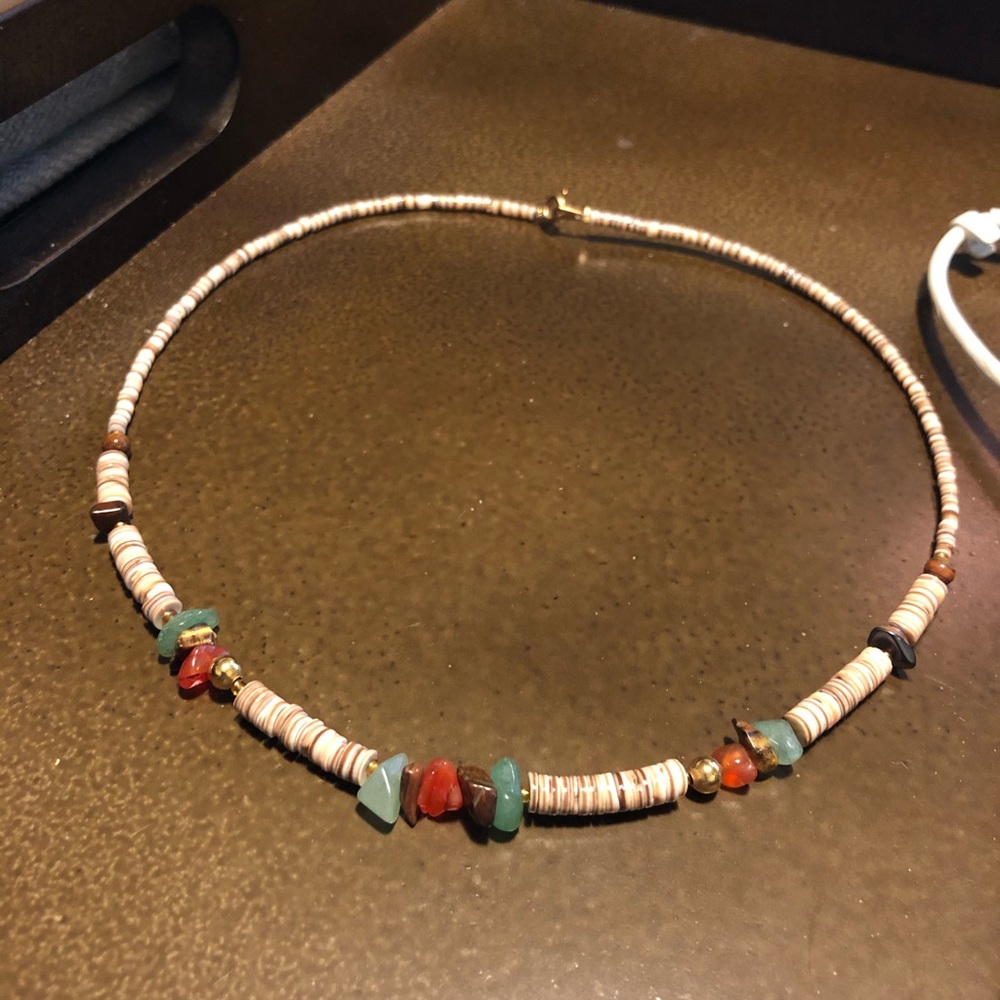 Beautiful natural stone necklace